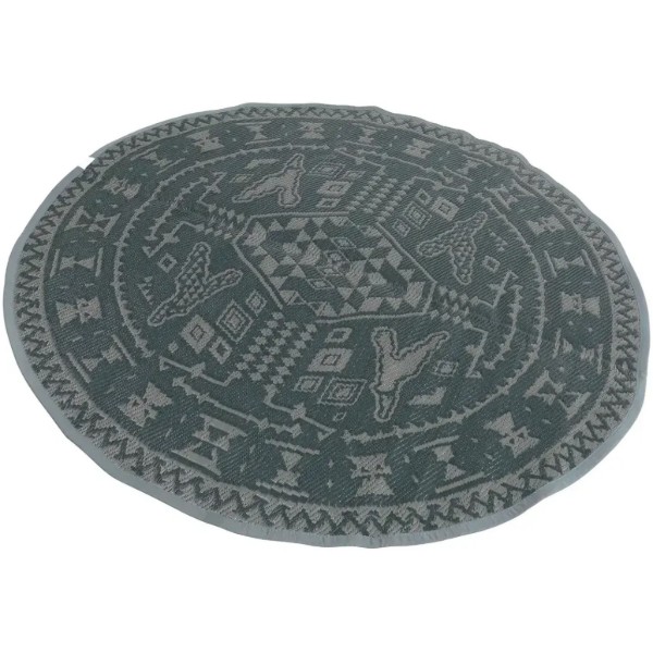 Фото - Туристический коврик Easy Camp Bilberry Round Carpet 150 см (180139)